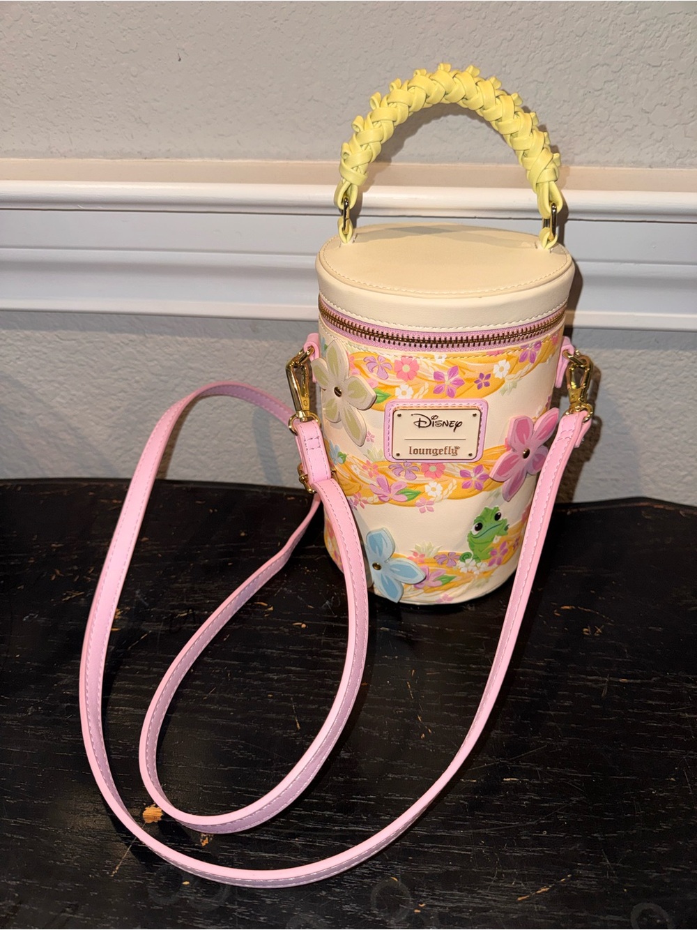 Loungefly Disney Tangled Rapunzel Golden Hair Crossbody Bag - BoxLunch Exclusive